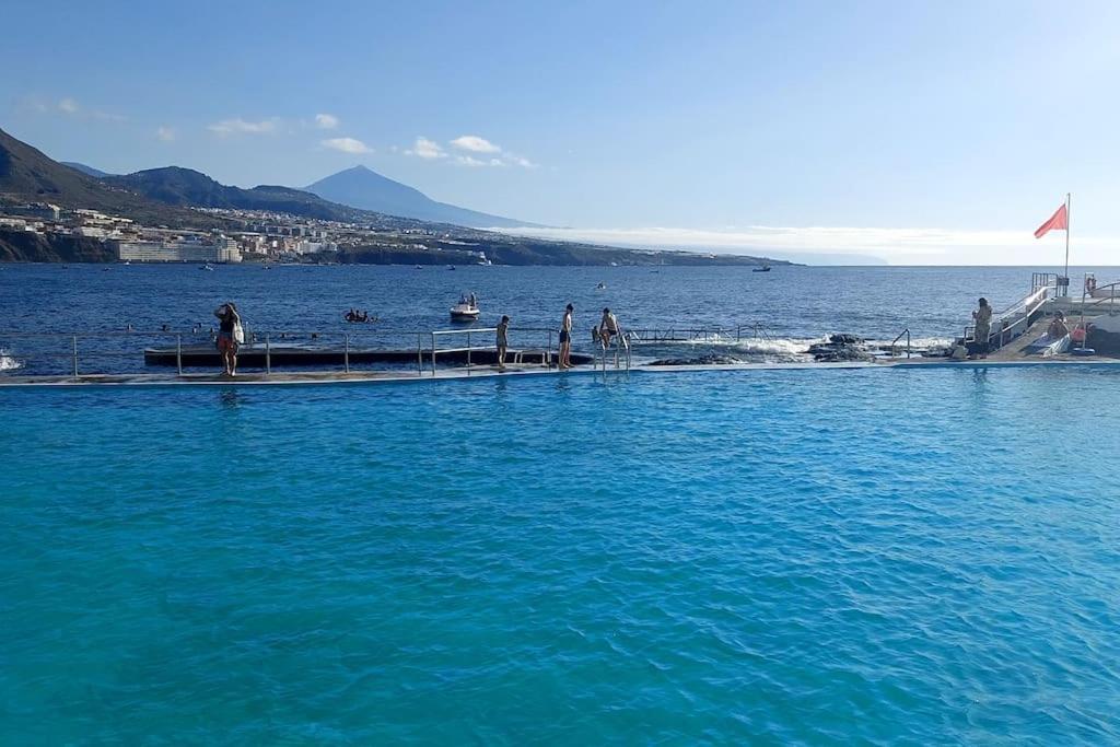 Altagay, Apartamento Frente Al Mar, Vistas A El Teide Punta Del Hidalgo Exteriör bild