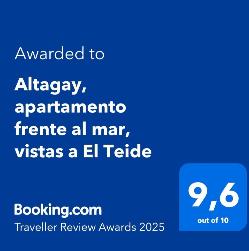 Altagay, Apartamento Frente Al Mar, Vistas A El Teide Punta Del Hidalgo Exteriör bild