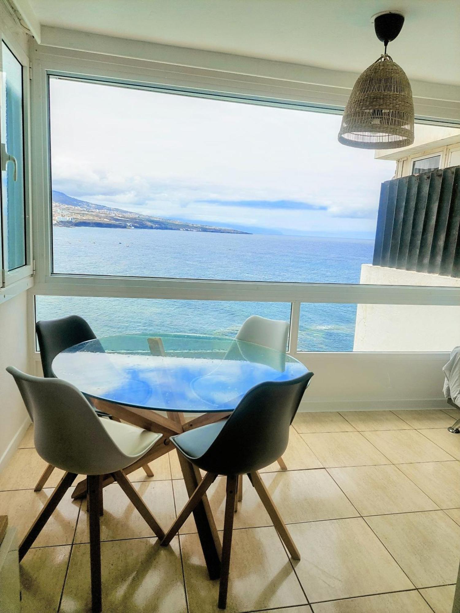 Altagay, Apartamento Frente Al Mar, Vistas A El Teide Punta Del Hidalgo Exteriör bild